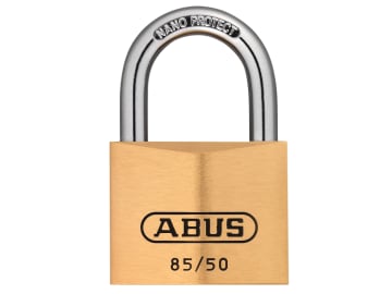 [ABU8550C] 85/50mm Brass Padlock Carded