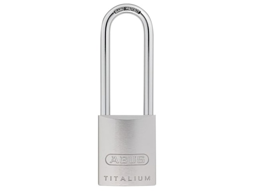 [ABU86TI45LS] 86TI/45mm TITALIUM Padlock Without Cylinder 80mm Long Shackle