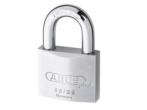 [ABU8850C] 88RK/50mm Brass PLUS Cylinder Padlock Rekeyable Carded