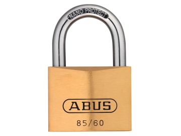 [ABUKA02493] 85/60mm Brass Padlock Keyed Alike 2703