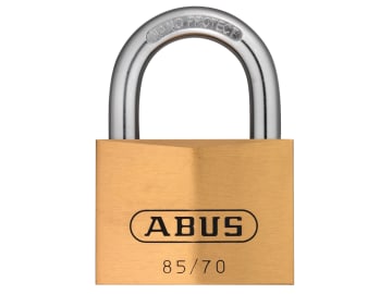 [ABUKA02498] 85/70mm Brass Padlock Keyed Alike 121