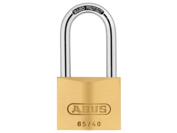 [ABUKA12012] 65/40mm Brass Padlock 40mm Long Shackle Keyed Alike 6404