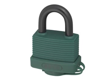 [ABUKA49972] 70AL/45mm Aluminium Padlock Green Keyed Alike 6401