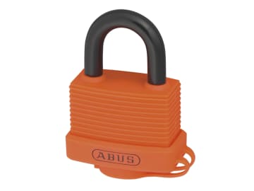 [ABUKA49974] 70AL/45mm Aluminium Padlock Orange Keyed Alike 6401