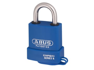 [ABUKA56048] 83WPIB/53mm Submariner Brass Padlock Keyed Alike 2745 Carded