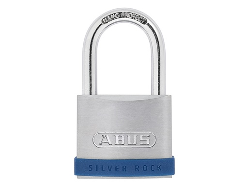 [ABUKA80875] 50mm Silver Rock 5 Padlock Keyed Alike