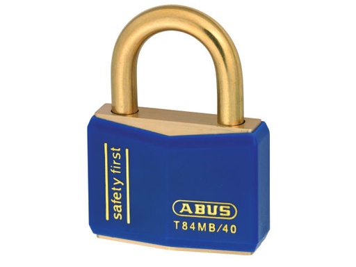 [ABUT8440BLU] T84MB/40mm Blue Rustproof Padlock