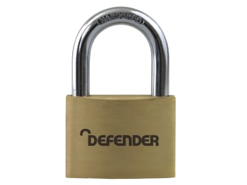 [DEFBP5KA] Brass Padlock 50mm Keyed Alike