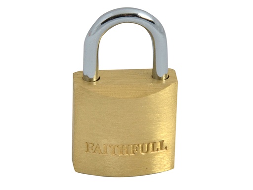 [FAIPLB20] Brass Padlock 20mm 3 Keys