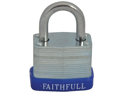 [FAIPLLAM30] Laminated Steel Padlock 30mm 3 Keys