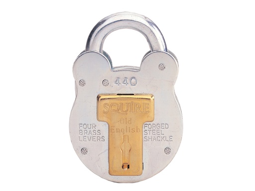 [HSQ440] 440 Old English Padlock with Steel Case 51mm