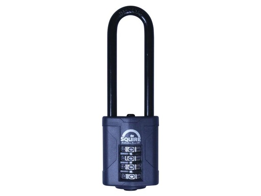 [HSQCP4025] CP40/2.5 Combination Padlock 4-Wheel 40mm Extra Long Shackle 63mm