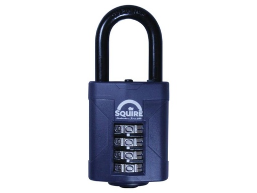 [HSQCP5015] CP50/1.5 Combination Padlock 4-Wheel 50mm Long Shackle 38mm