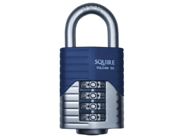 [HSQVC40] Vulcan Open Boron Shackle Combination Padlock 40mm