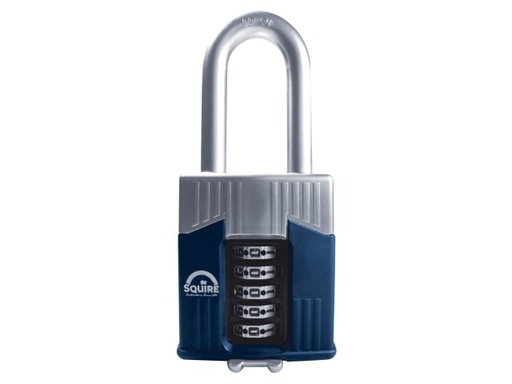 [HSQWC65LS] Warrior High-Security Long Shackle Combination Padlock 65mm