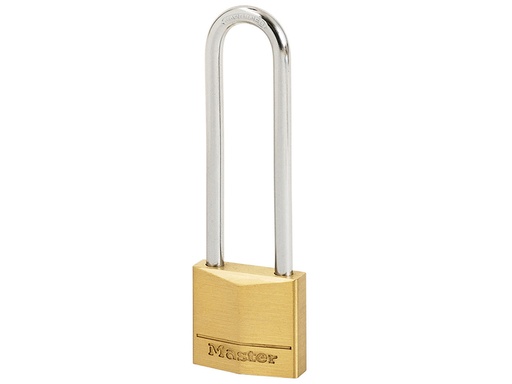 [MLK130LJ] Solid Brass 30mm Padlock 4-Pin - 64mm Shackle