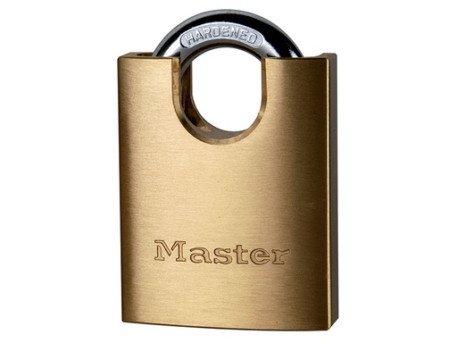 [MLK2250] Solid Brass 50mm Padlock 5-Pin Shrouded Shackle