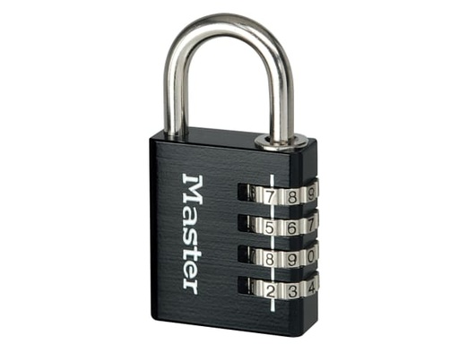 [MLK7640BLK] Black Finish 40mm 4-Digit Combination Padlock