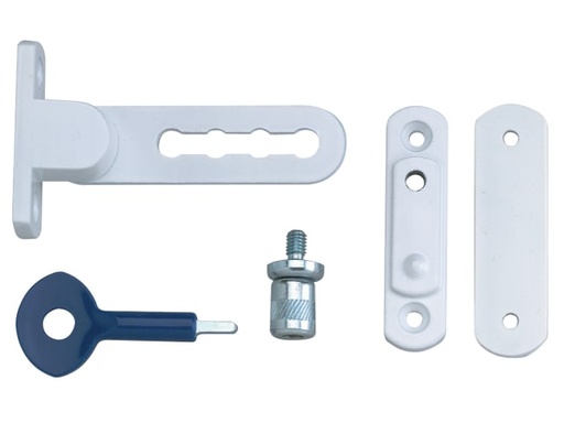 [YALP117WE] P117 Ventilation Window Lock White Finish Pack of 1