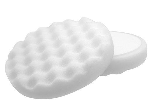 [FLE44726] White Waffle Very Firm Cutting Pad 150mm