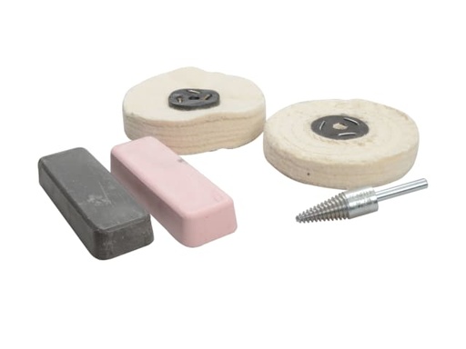 [ZENPFPK5A] Polishing Kit Ferrous Metal - Grey & Pink