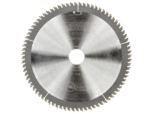 [DEWDT4286QZ] Series 40 Circular Saw Blade 216 x 30mm x 80T TCG/Neg