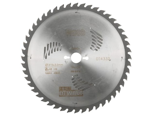 [DEWDT4332QZ] Series 60 Circular Saw Blade 315 x 30mm x 48T