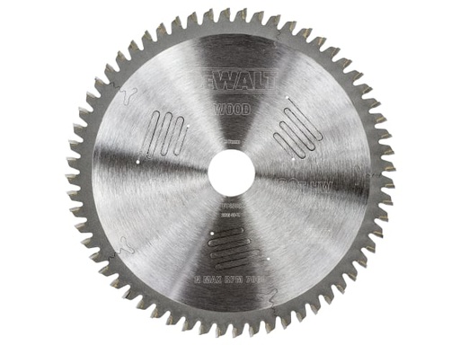 [DEWDT4350QZ] Series 60 Circular Saw Blade 216 x 30mm x 60T ATB/Neg