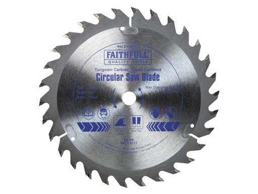 [FAIZ13630C] TCT Cordless Trimsaw Blade 136 x 10mm x 30T POS