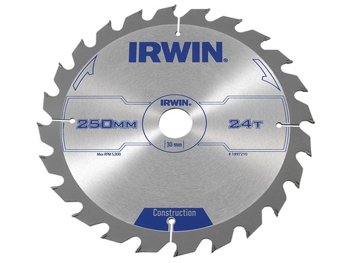 [IRW1897210] General Purpose Table & Mitre Saw Blade 250 x 30mm x 24T ATB