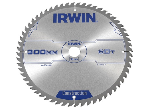 [IRW1897213] General Purpose Table & Mitre Saw Blade 300 x 30mm x 60T ATB