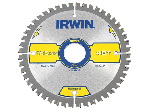 [IRW1897438] Multi Material Circular Saw Blade 165 x 30mm x 48T TCG