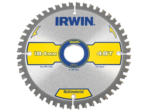 [IRW1897439] Multi Material Circular Saw Blade 184 x 30mm x 48T TCG