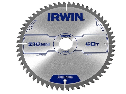 [IRW1907777] Professional Aluminium Circular Saw Blade 216 x 30mm x 60T TCG