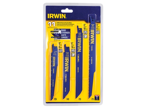 [IRW4935496] Bi-Metal Reciprocating Blade Set, 11 Piece