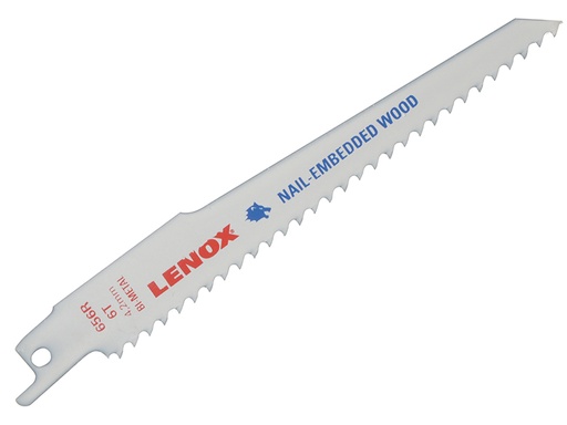 [LEN20572] 20572-656R Wood Cutting Reciprocating Saw Blades 150mm 6 TPI (Pack 5)