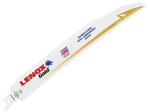 [LEN966GR] 966GR Gold® Demolition Reciprocating Saw Blades 230mm 6 TPI (Pack 5)