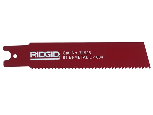 [RID71926] Reciprocating Saw Blade For Heavy Wall Steel Pipe 150mm (6in) Pack Of 5 71926