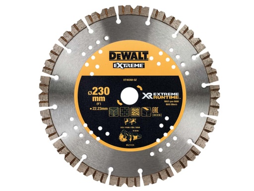 [DEWDT40260QZ] DT40260 Extreme Diamond Cutting Blade 230 x 22.23mm