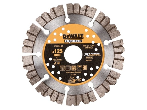 [DEWDT90294QZ] DT90294 Extreme Diamond Cutting Blade 125 x 22.23mm