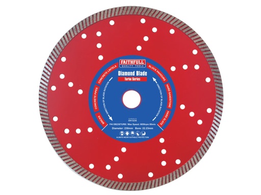 [FAIDB230TURB] Turbo Cut Diamond Blade 230 x 22mm