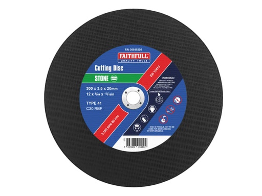 [FAI3003520S] Stone Cut Off Disc 300 x 3.5 x 20mm