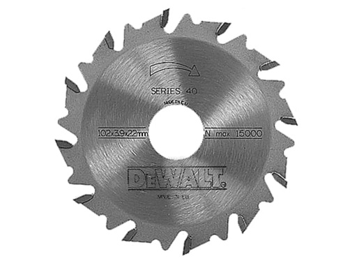 [DEWDT1306QZ] DT1306 Extreme Biscuit Jointer Blade 102 x 22 x 12 Tooth