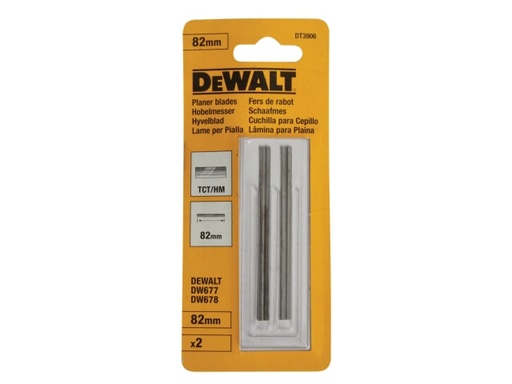 [DEWDT3906QZ] DT3906 TCT Reversible Planer Blades 82mm (Pack 2)