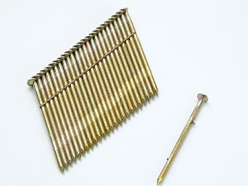 [BOSS310R90G8] 28° Galvanised Ring Shank Stick Nails 3.1 x 90mm (Pack 2000)