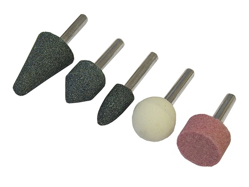 [FAIGWSET5] Mounted Grinding Stones Set, 5 Piece