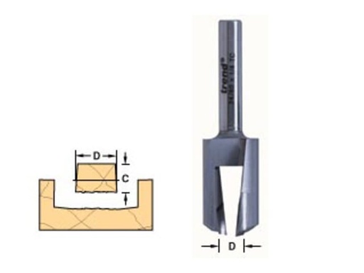 [TRE248014TC] 24/80 x 1/4 TCT Plug Maker No.8