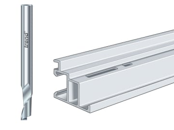 [TRE50058HSE] 50/05 x 8mm HSSE Helical Plunge Bit 5mm