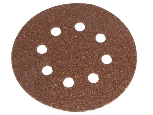 [FAIADHL125VF] Hook & Loop Sanding Disc DID3 Holed 125mm Very Fine (Pack 5)