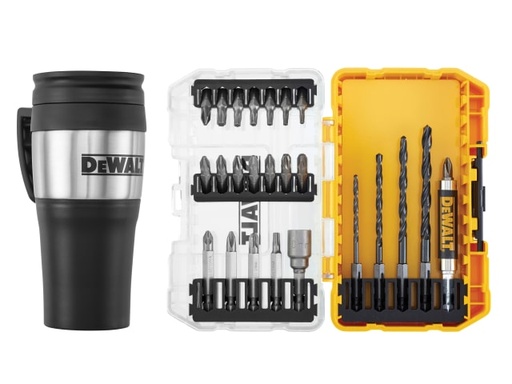 [DEWDT70707QZ] DT70707 Drill Drive Set, 25 Piece + Mug